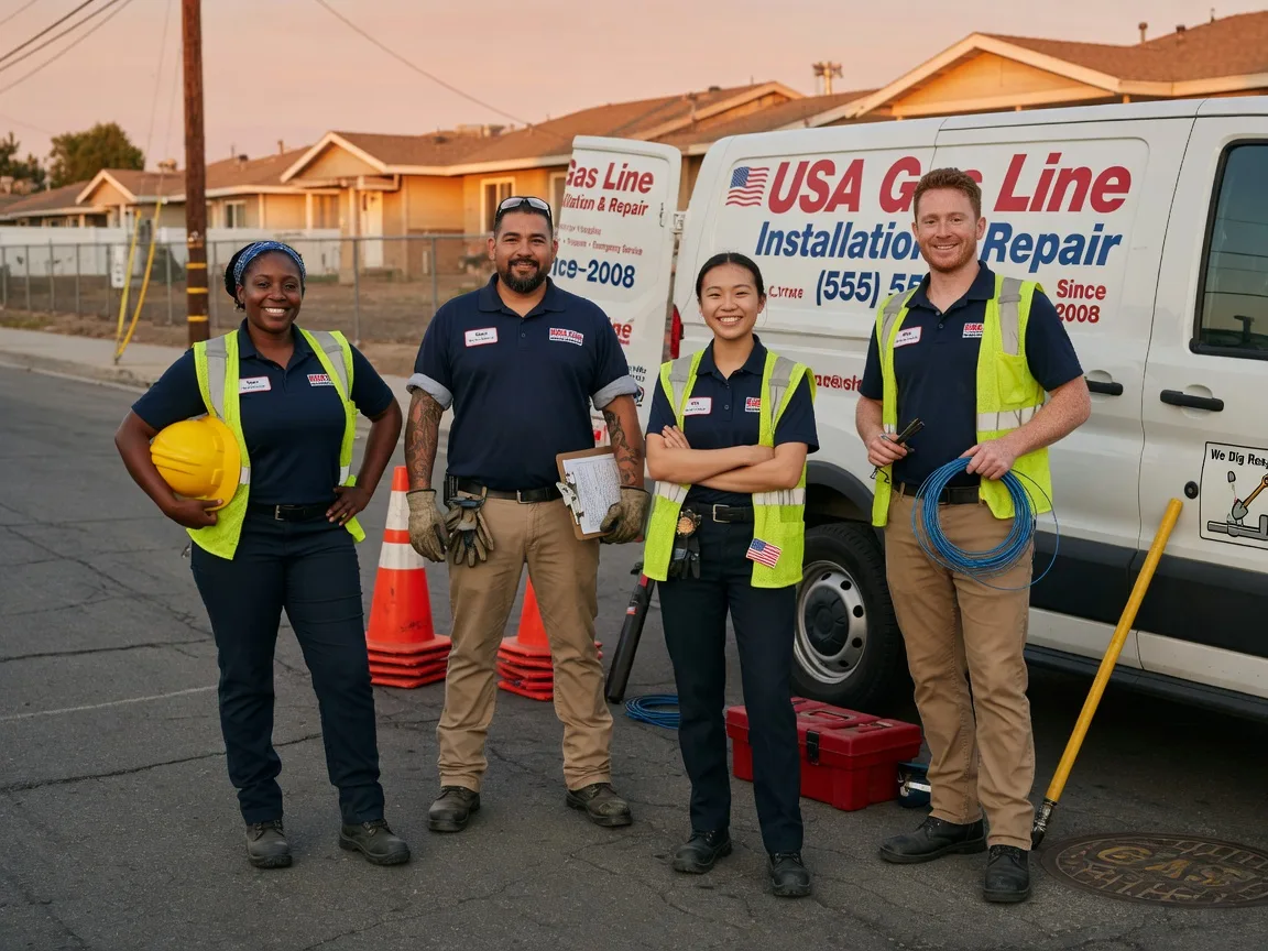 Gas Line Installation company in Stafford, NY